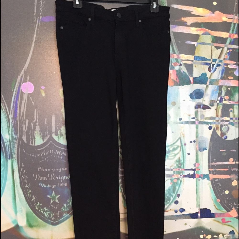 Paige Black Skinny Jeans Size 31